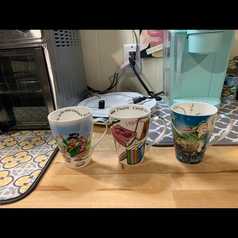Paul Cardew lot of three mugs